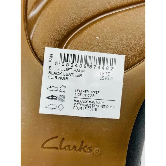 Clarks Navy Leather Loafers - Picture 9 of 9